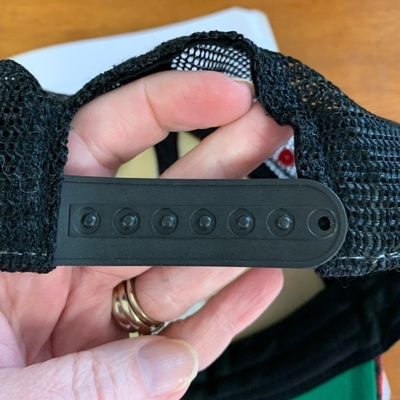 Legacy baseball cap hat plaid flannel state of Maine logo trucker cap - Picture 6 of 6